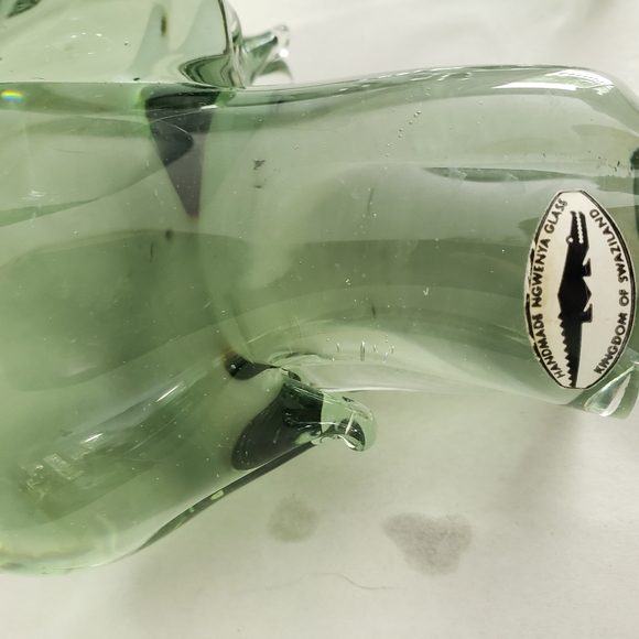 NGWENYA GLASS ELEPHANT 2pc - Picture 2 of 11